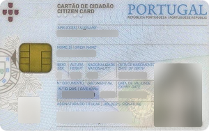 Portuguese citizen card 