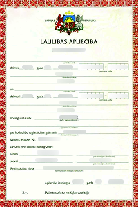 Marriage certificate (if necessary) 